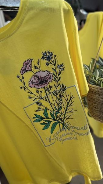 Неймовірна жіноча футболка, тканина "Бавовна" 54, 56, 58 розмір 54 20020-54 фото