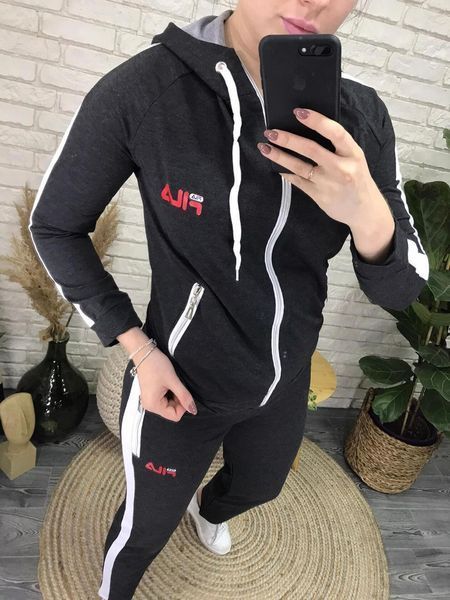 Стильный женский костюм, ткань "Трикотаж" 46, 50 размер 46 13628-46 фото