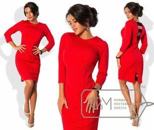 Элегантное женское платье, ткань "Трикотаж" 50, 52 размер 50 15790-50 фото