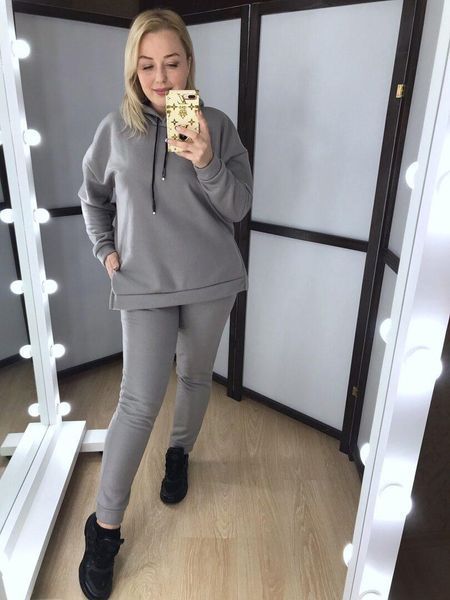 Чудовий теплий костюм жіночий, тканина "Фліс" 48, 50, 52 розмір 48 11583-48 фото