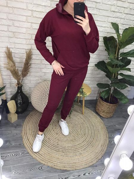 Стильный женский костюм, ткань "Трикотаж двухнитка" 46, 48 размер 46 13630-46 фото