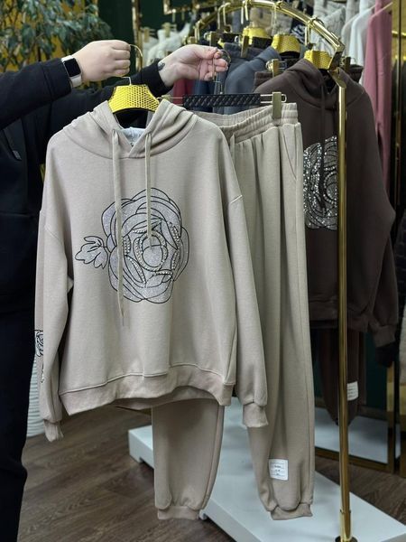 Шикарный женский костюм, ткань "Трикотаж" 52/54, 56/58 размер 52/54 21147-52/54 фото