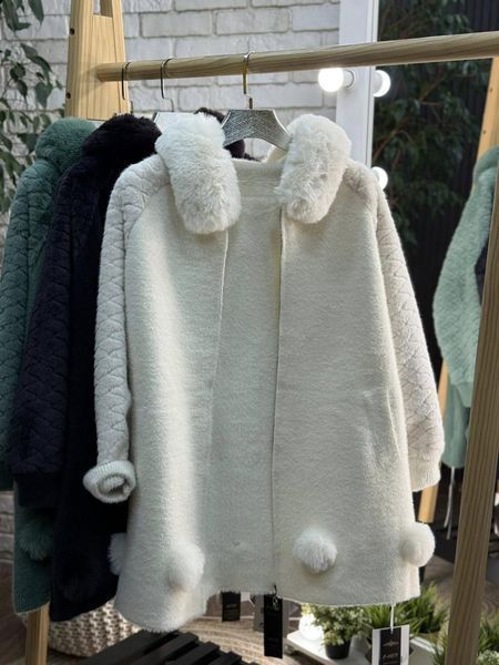 Невероятный женский кардиган, ткань "Альпака" 52, 54, 56, 58, 60 размер 52 20834-52 фото