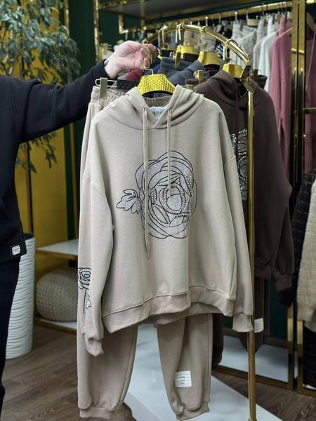 Шикарный женский костюм, ткань "Трикотаж" 52/54, 56/58 размер 52/54 21147-52/54 фото