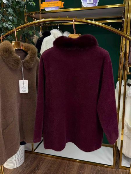 Неймовірний жіночий кардиган, тканина "Альпака" 60, 62, 64, 66 розмір 60 62 22529-62 фото