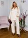 Стильний жіночий костюм, тканина "Трикотаж" 52, 54, 60, 62 розмір 52 22618-52 фото 2