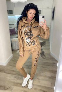 Великолепный женский костюм mickey mouse, ткань "Трикотаж на флисе" 36, 38, 40 размер 36 12529-36 фото