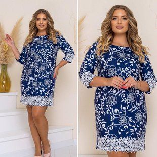 Элегантное женское платье, ткань "Итальянская костюмка" 48, 50, 52, 54, 56 размер 48 10106-48 фото