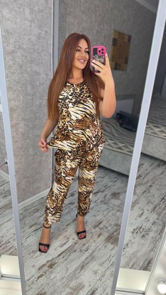 Шикарный женский костюм, ткань "Софт" 50, 52, 54, 56, 58, 60, 62 размер 50 20697-50 фото