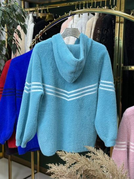 Неймовірний жіночий кардиган, тканина "Альпака" 54, 56, 58 розмір 54 21181-54 фото