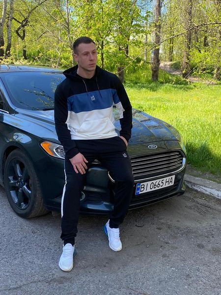 Стильний спортивний чоловічий костюм тканина "Турецька Трьохнитка" 46, 48, 50, 52, 54, 56 розмір 46 13920-46 фото