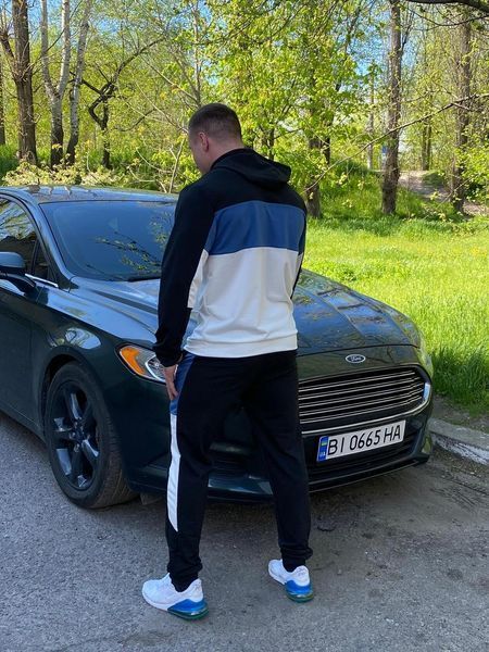 Стильний спортивний чоловічий костюм тканина "Турецька Трьохнитка" 46, 48, 50, 52, 54, 56 розмір 46 13920-46 фото