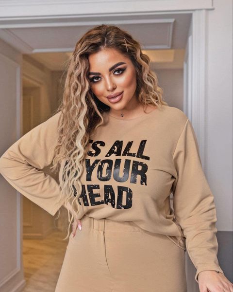 Шикарный женский костюм, ткань "Трикотаж" 48, 50, 52 размер 48 17947-48 фото