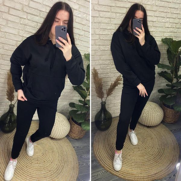 Великолепный женский костюм, ткань "Трикотаж на флисе" 48, 50, 52, 54, 56 размер 48 12165-48 фото