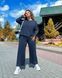 Стильный женский костюм, ткань "Трикотаж" 52, 54 размер 52 18041-52 фото 1