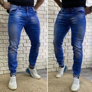 Якісні чоловічі джинси , тканина "Джинс" 48, 50, 52, 54, 56, 58, 60 розмір 48 13998-48 фото