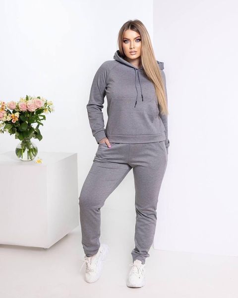 Великолепный женский костюм на байке, ткань "Трикотаж" 48, 50, 52, 54, 56, 58, 60, 62 размер 48 11495-48 фото