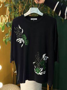 Роскошный женский свитер, ткань "Трикотаж" 54/56, 58/60 размер 54/56 21790-54/56 фото