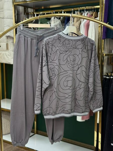 Шикарний жіночий костюм, тканина "Трикотаж" 54/56, 58/60 розмір 54/56 21125-54/56 фото