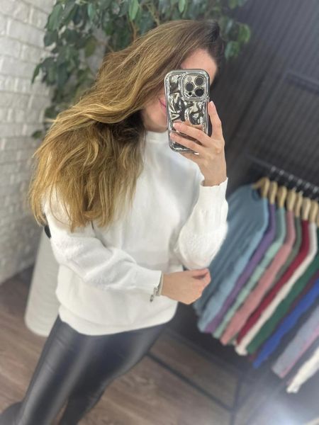 Теплый женский свитер, ткань "Трикотаж" 52/54, 56/58 размер 52/54 18188-52/54 фото