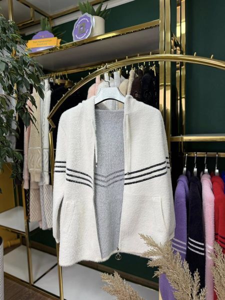 Неймовірний жіночий кардиган, тканина "Альпака" 54, 56, 58 розмір 54 21184-54 фото