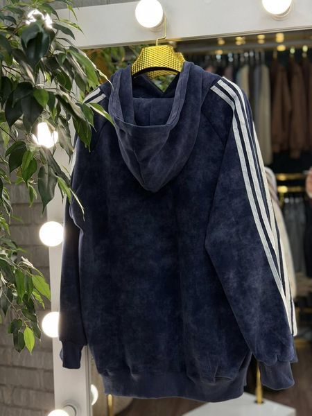 Стильне жіноче Худі на флісі, тканина "Трикотаж" розмір 44-54 21968-44/54 фото