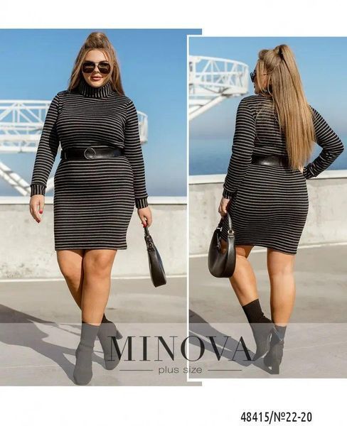 Стильна жіноча сукня, тканина "Трикотаж" 50, 52, 54, 56 розмір 50 19241-50 фото